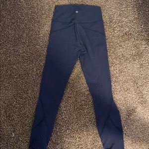 Lululemon Blue 25” leggings